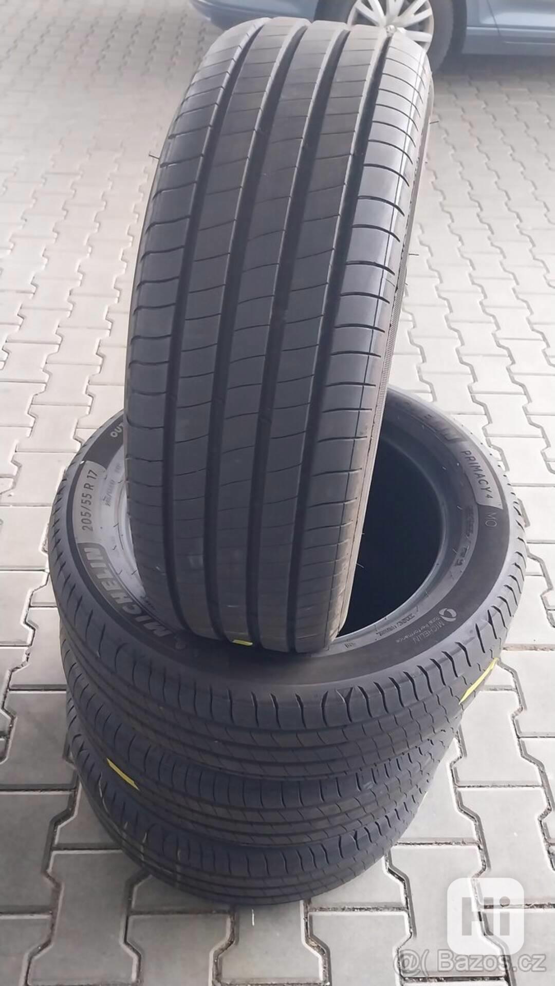 Prodám 4 x letní pneu Michelin 205/55/17 - foto 1
