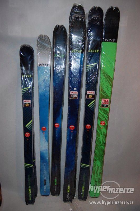 VÝPRODEJ NOVÉ skialpové lyže Hagan - foto 1