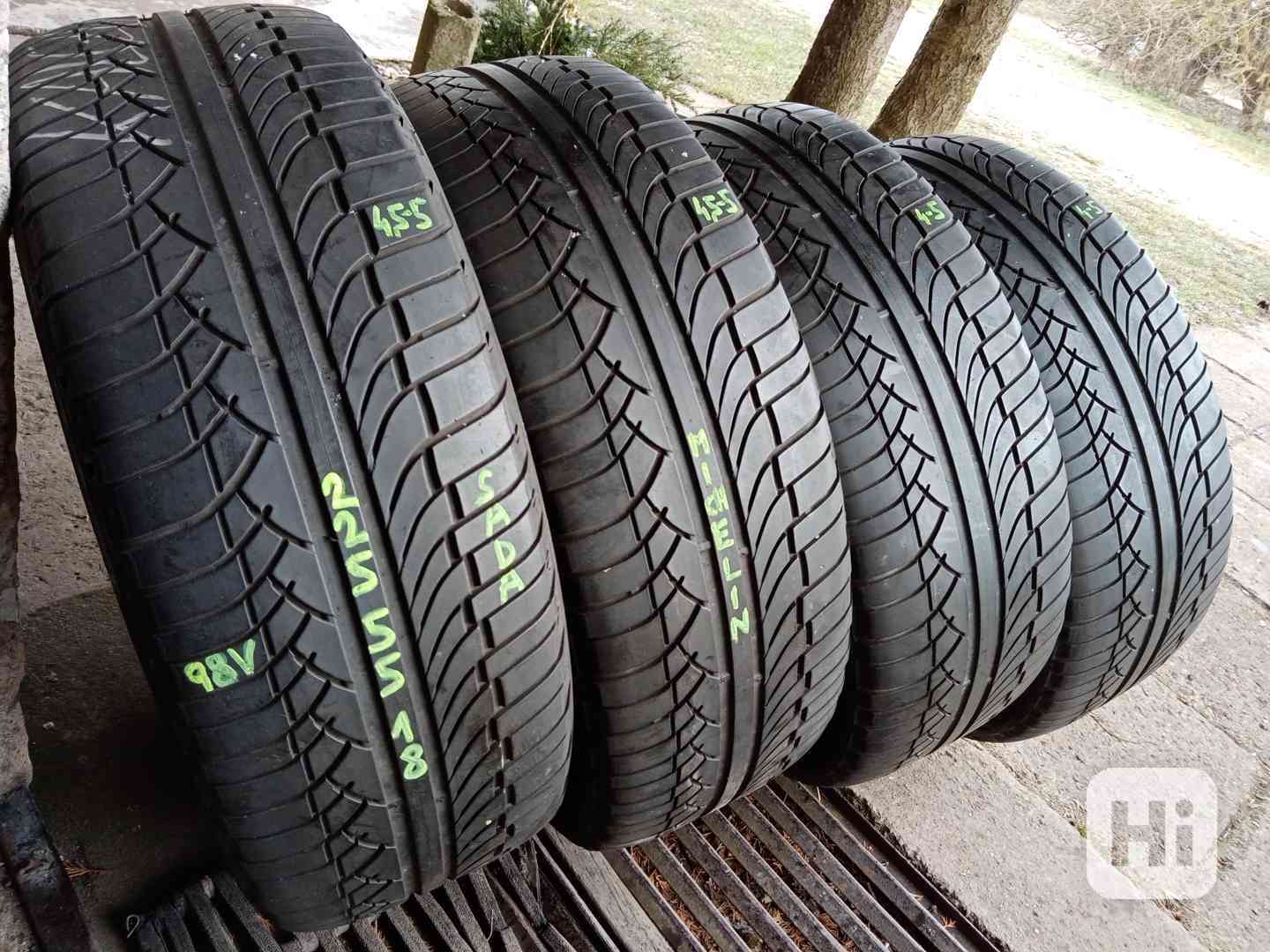 Letní pneu 4kusy 225/55/18 vzorek 70% MICHELIN - dobírka - foto 1