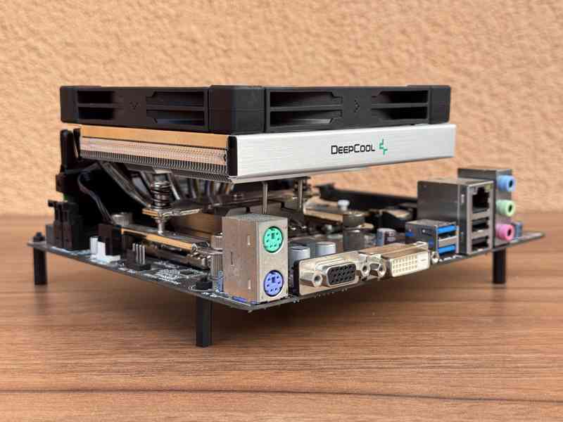 Kompletní PC set — základní deska + procesor + RAM + chladič - foto 5