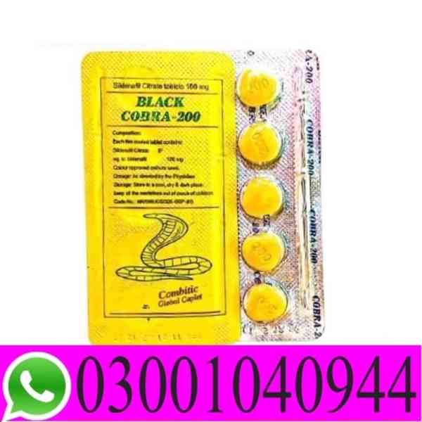 Black Cobra 200mg Tablets in Multan | 03001040944  = Call no