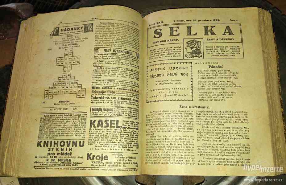 svazané sbírky vydání Selky z roku 1922 - foto 2