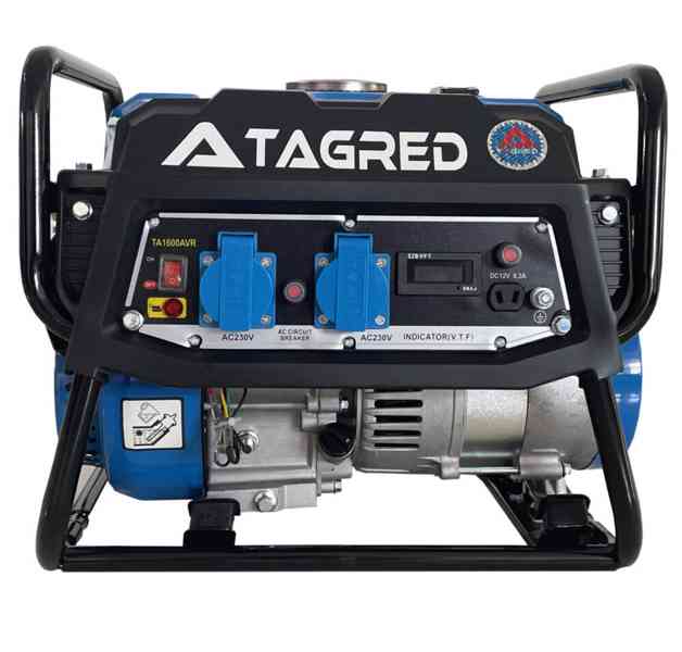 Generátor proudu elektrocentrála AVR 12V/2x230V 1600W - foto 2