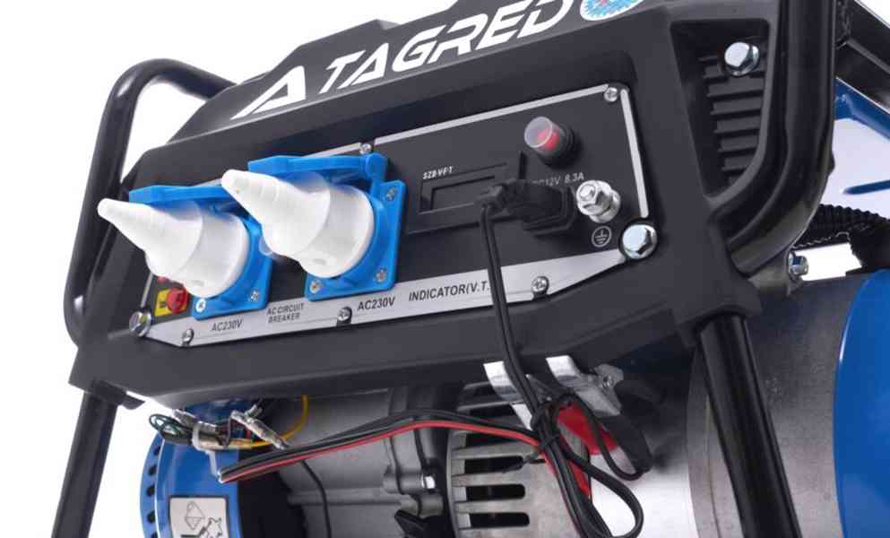 Generátor proudu elektrocentrála AVR 12V/2x230V 1600W - foto 3