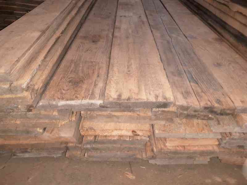 Prodám stará podlahová prkna. - foto 2