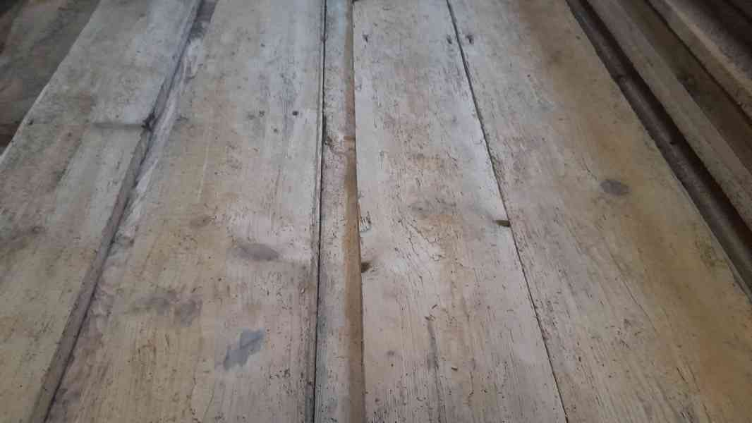 Prodám stará podlahová prkna. - foto 3