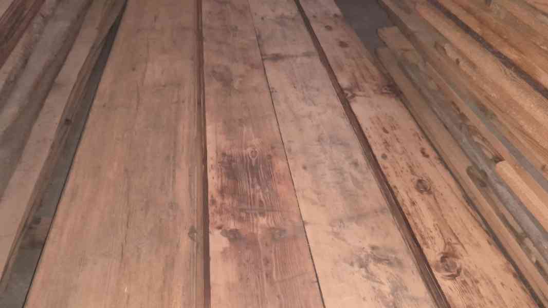 Prodám stará podlahová prkna. - foto 6