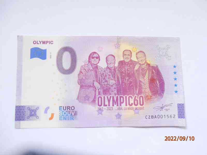 bankovka olympic - foto 2