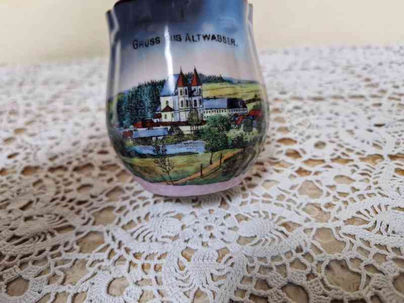 Hrnek Altwasser Stará Voda Libavá zaniklá obec okr. Olomouc - foto 2