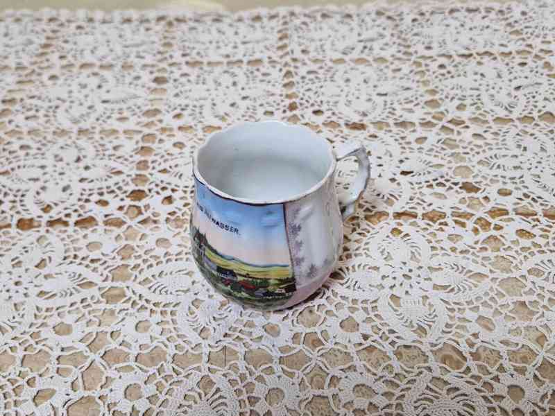 Hrnek Altwasser Stará Voda Libavá zaniklá obec okr. Olomouc - foto 8