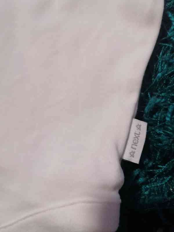 Unisex bílé body Next, vel. 3-6 měsíců  - foto 3