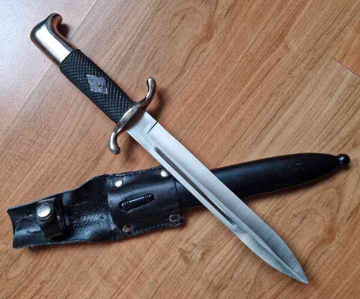 Německý hasičský vycházkový bodák 2 ww - replika - foto 2