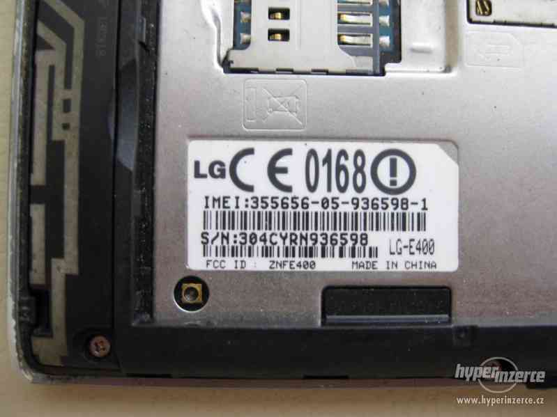 LG-E400 - dotykový mobilní telefon - foto 8