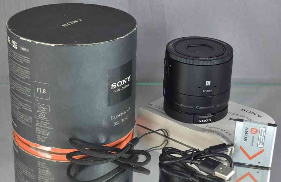 Sony DSC-QX100 **20 MPix*3.6x ZOOM*HDV*WiFi, NFC - foto 3