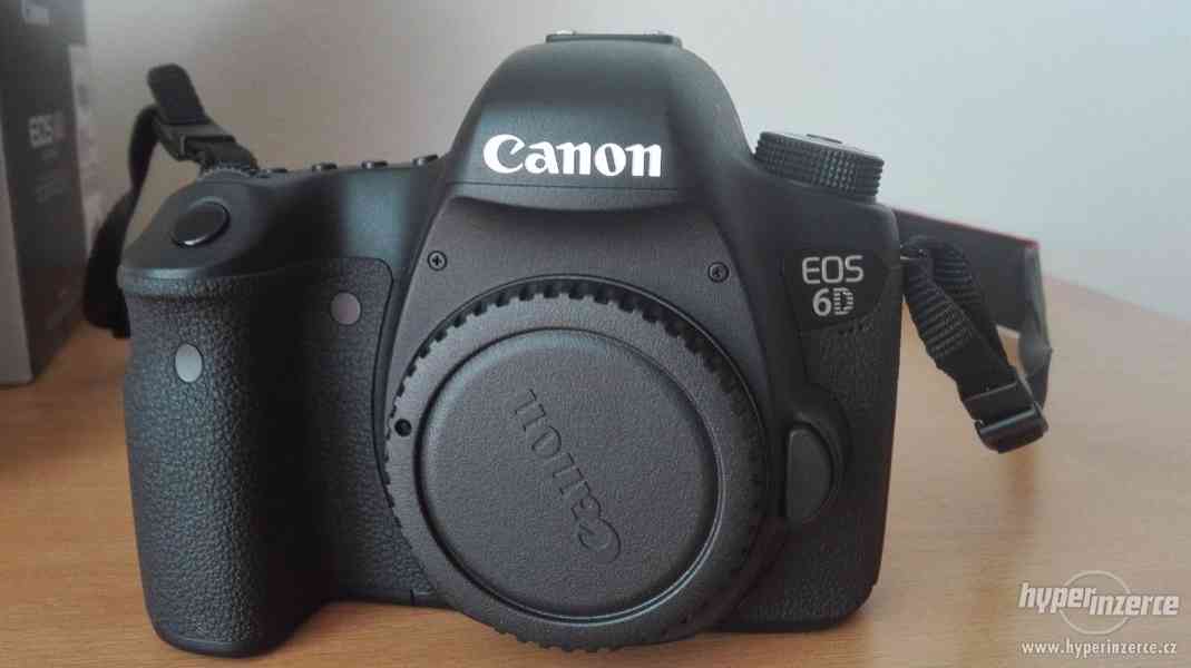 Fotoaparát zrkadlovka CANON 6D ako nový iba 6400 záberov - foto 2