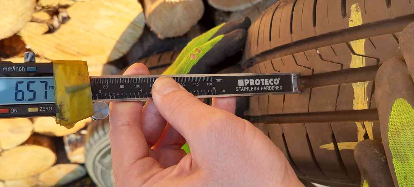 Felicia sada orig alu kol Borbet Škoda pěkné letní pneu 7mm - foto 14