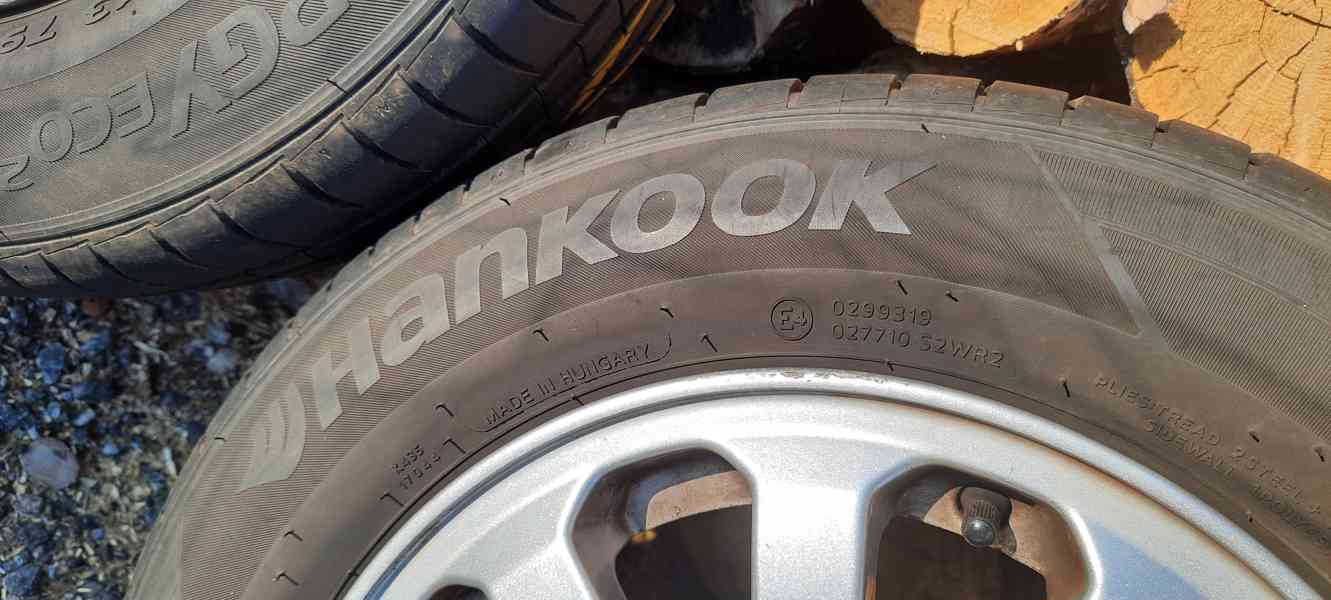 Felicia sada orig alu kol Borbet Škoda pěkné letní pneu 7mm - foto 7