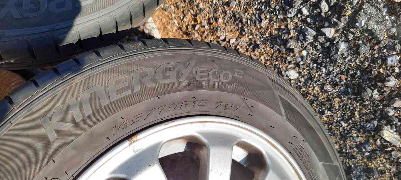 Felicia sada orig alu kol Borbet Škoda pěkné letní pneu 7mm - foto 8