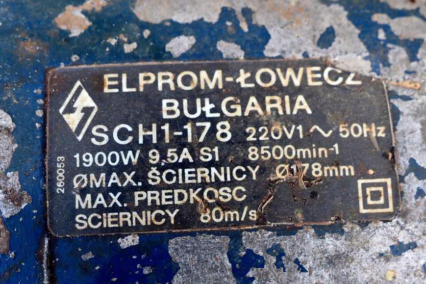 El. rozbrušovací bruska 170 mm - foto 2