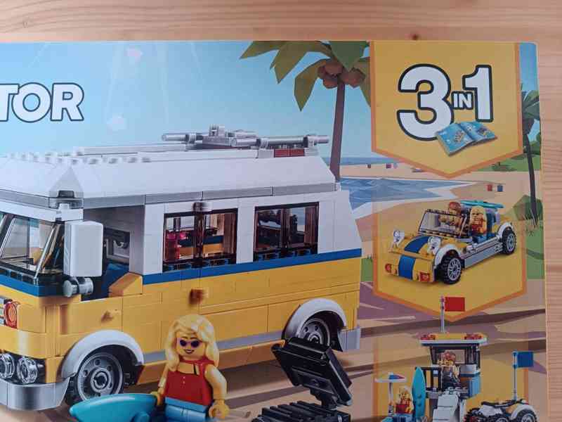 🌿 Lego Creator 31079 Surfařská dodávka Sunshine 🌿 - foto 5