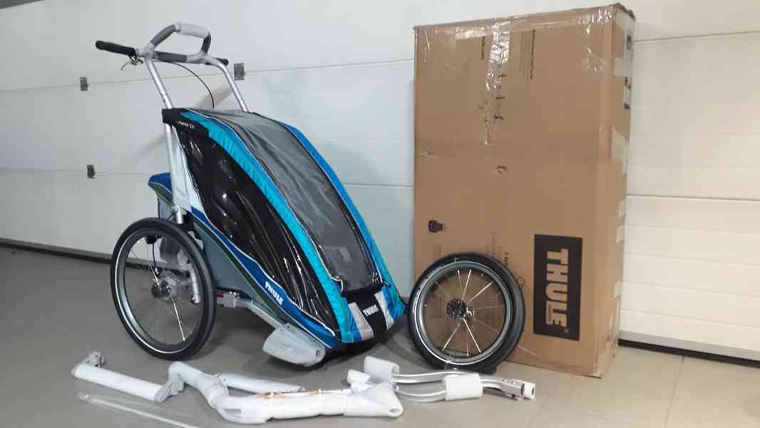 NOVY Thule Chariot CX1 + cykloset - foto 7