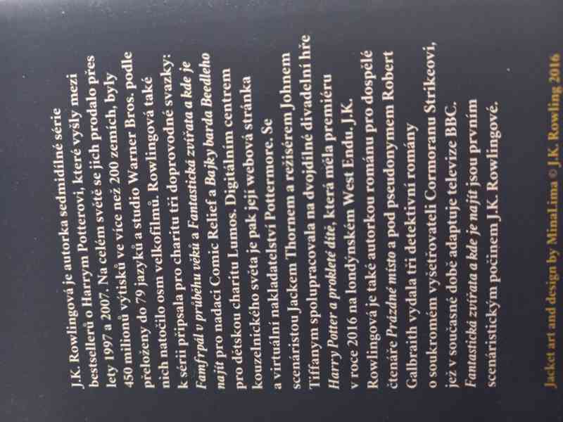 Fantastická zvířata původní scénář (J.K. Rowlingová) - foto 3