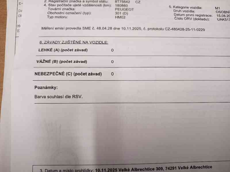 PEUGEOT 301 1,2i Active  ČR  1.majitel - foto 27