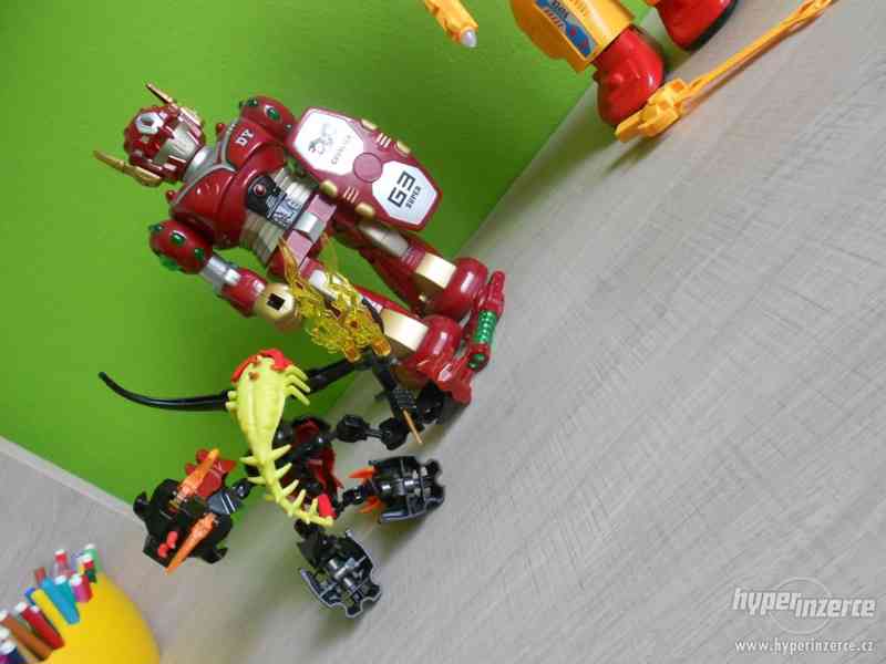 HULK, Iron Man, chodící a zvukoví roboti.. vč. zbarní - foto 3