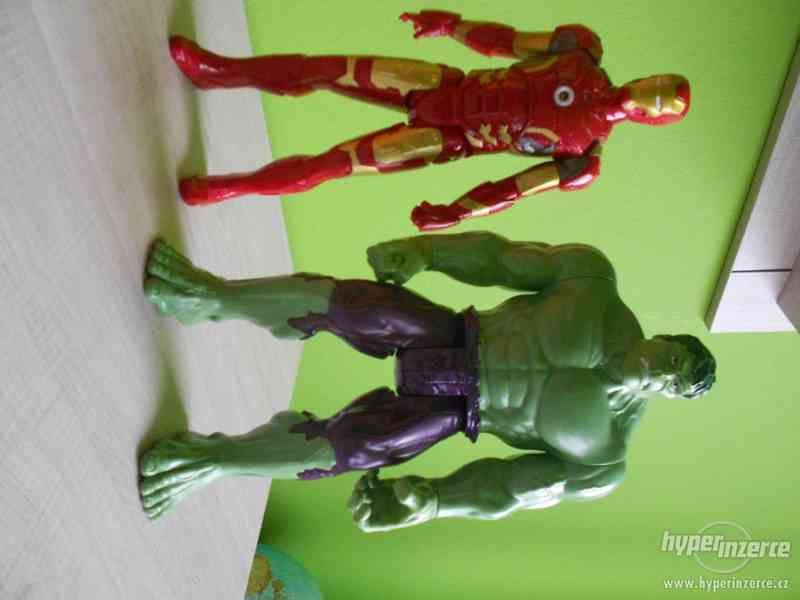 HULK, Iron Man, chodící a zvukoví roboti.. vč. zbarní - foto 4