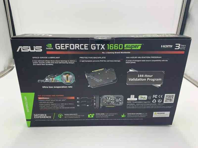 ASUS GeForce GTX 1660 6GB GDDR6 SUPER OC Grafická karta - foto 2