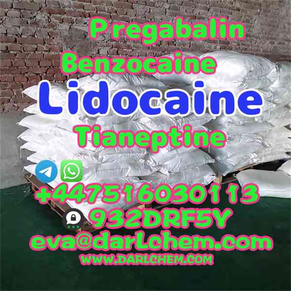 Lidocaine Tianeptine pregabalin raw Powder 137-58-6 China Fa - foto 2