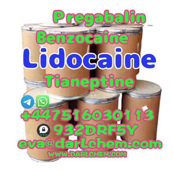 Lidocaine Tianeptine pregabalin raw Powder 137-58-6 China Fa - foto 3