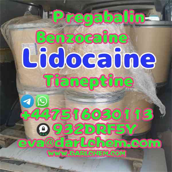Lidocaine Tianeptine pregabalin raw Powder 137-58-6 China Fa - foto 4