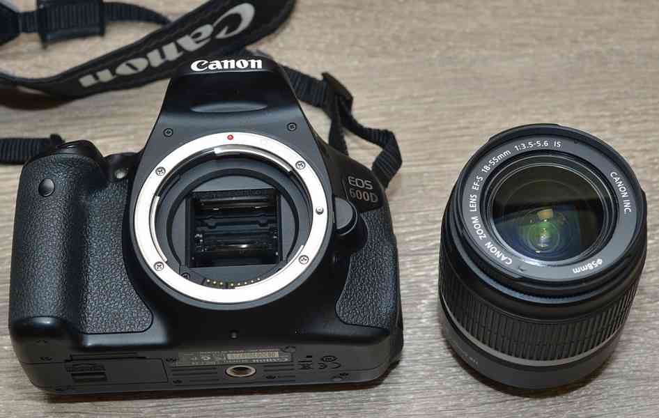 Canon EOS 600D + Objektiv EFS 18-55mm 5600 Exp. - foto 3