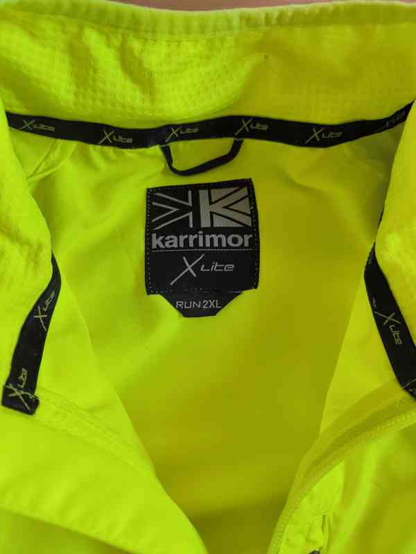 Běžecká/cyklistická bunda/vesta Karrimor XXL - foto 4