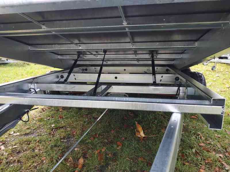 Přívěs na přepravu GT KIPPBAR 400 S 2700kg sklopný PLATO - foto 4