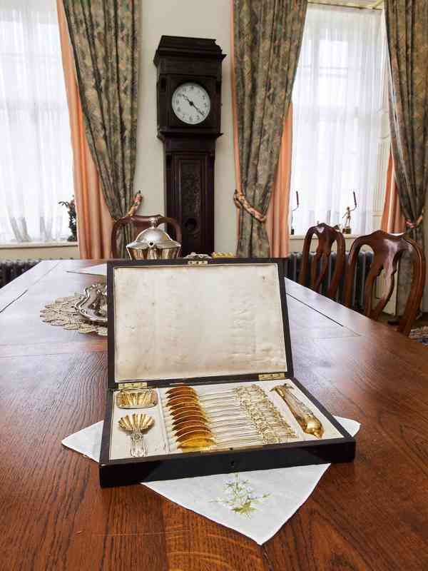 Luxusní stříbrná čajová sada s monogramem SG – 800/1000, 236 - foto 12