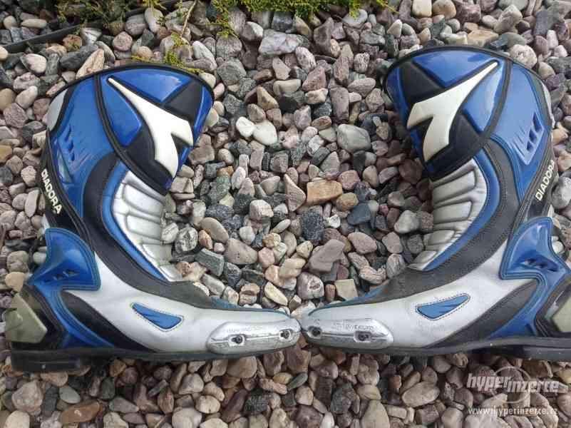 Motocyklové boty Diadora vel. 46 - foto 1