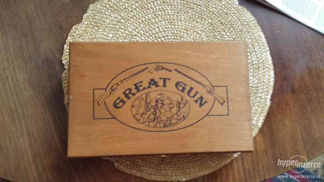 Perkusní Derringer Great Gun cal. 45 černý - foto 3