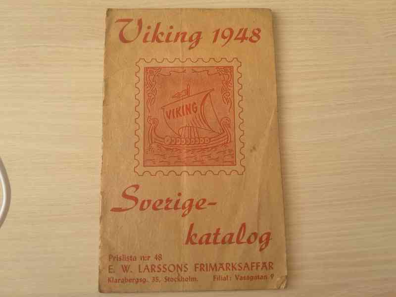 Sverige-katalog Viking 1948 (Švédsko) 