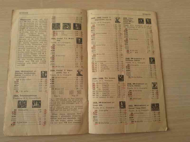 Sverige-katalog Viking 1948 (Švédsko)  - foto 3