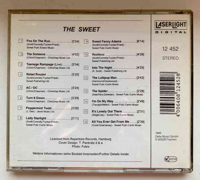 CD THE SWEET - foto 3