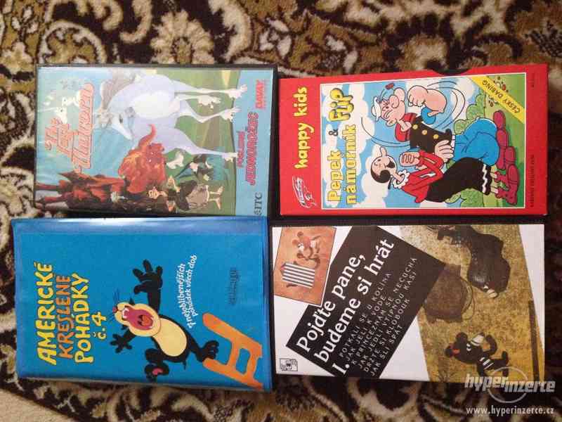 originální kazety VHS – pro děti - foto 1