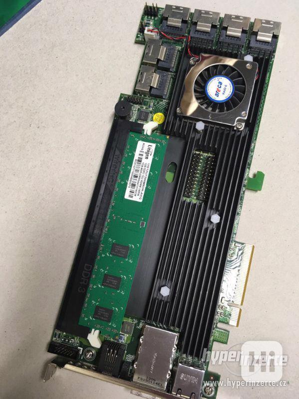 SAS/SATA řadič ARECA ARC-1882IX-24-1GB PCIe 3.0 x8, 4+24 - foto 6