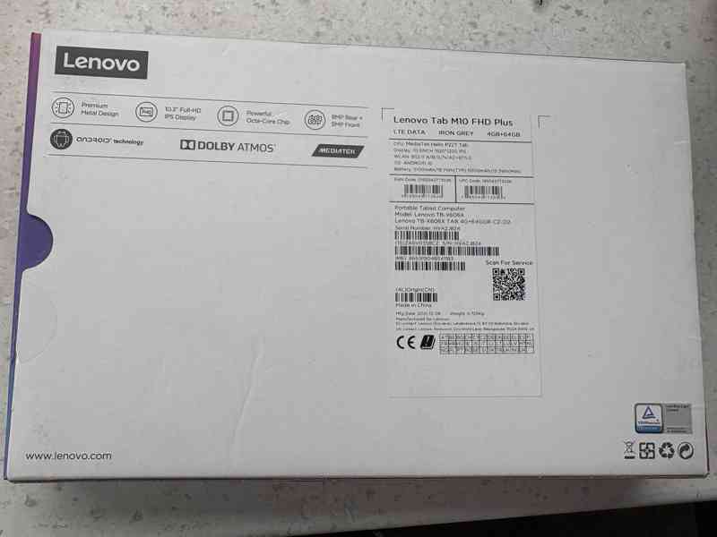 Tablet Lenovo M10 - foto 2