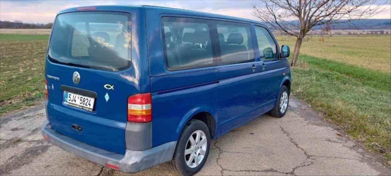 Volkswagen Transporter 1,9   T5 Caravelle TDI, 9 míst - foto 8