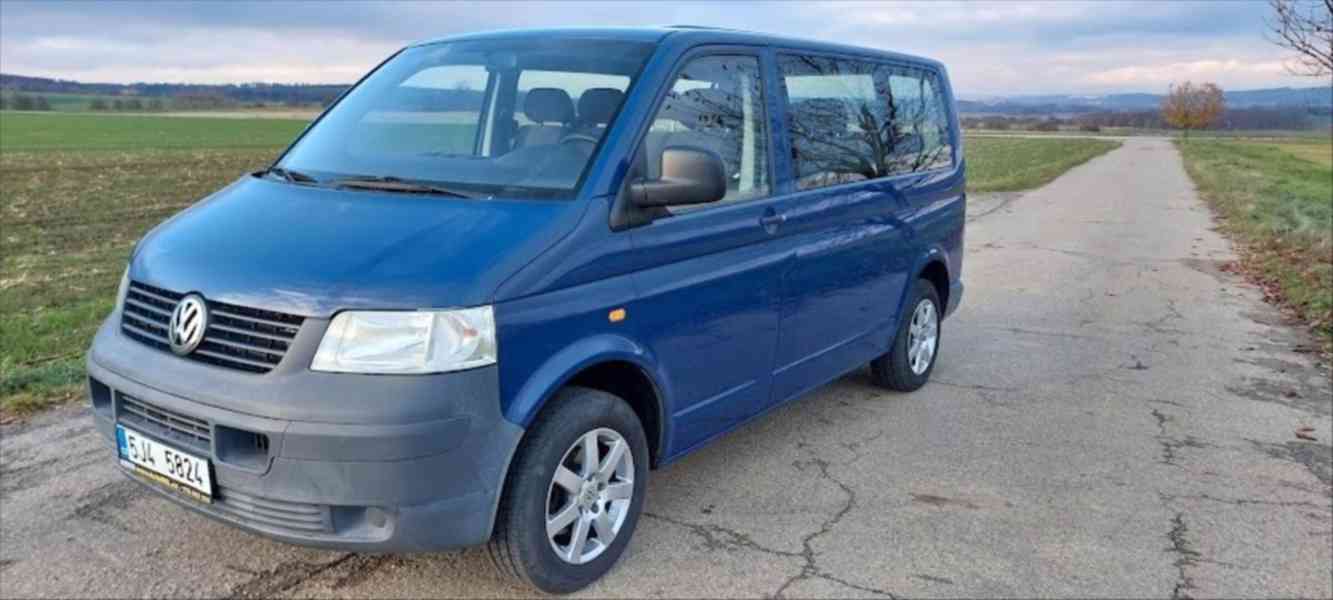 Volkswagen Transporter 1,9   T5 Caravelle TDI, 9 míst - foto 6