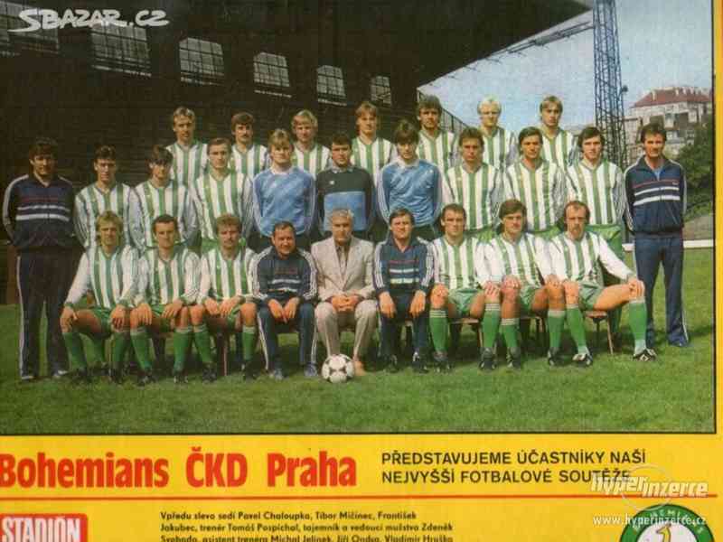 Bohemians Praha - 1986 - fotbal - foto 1
