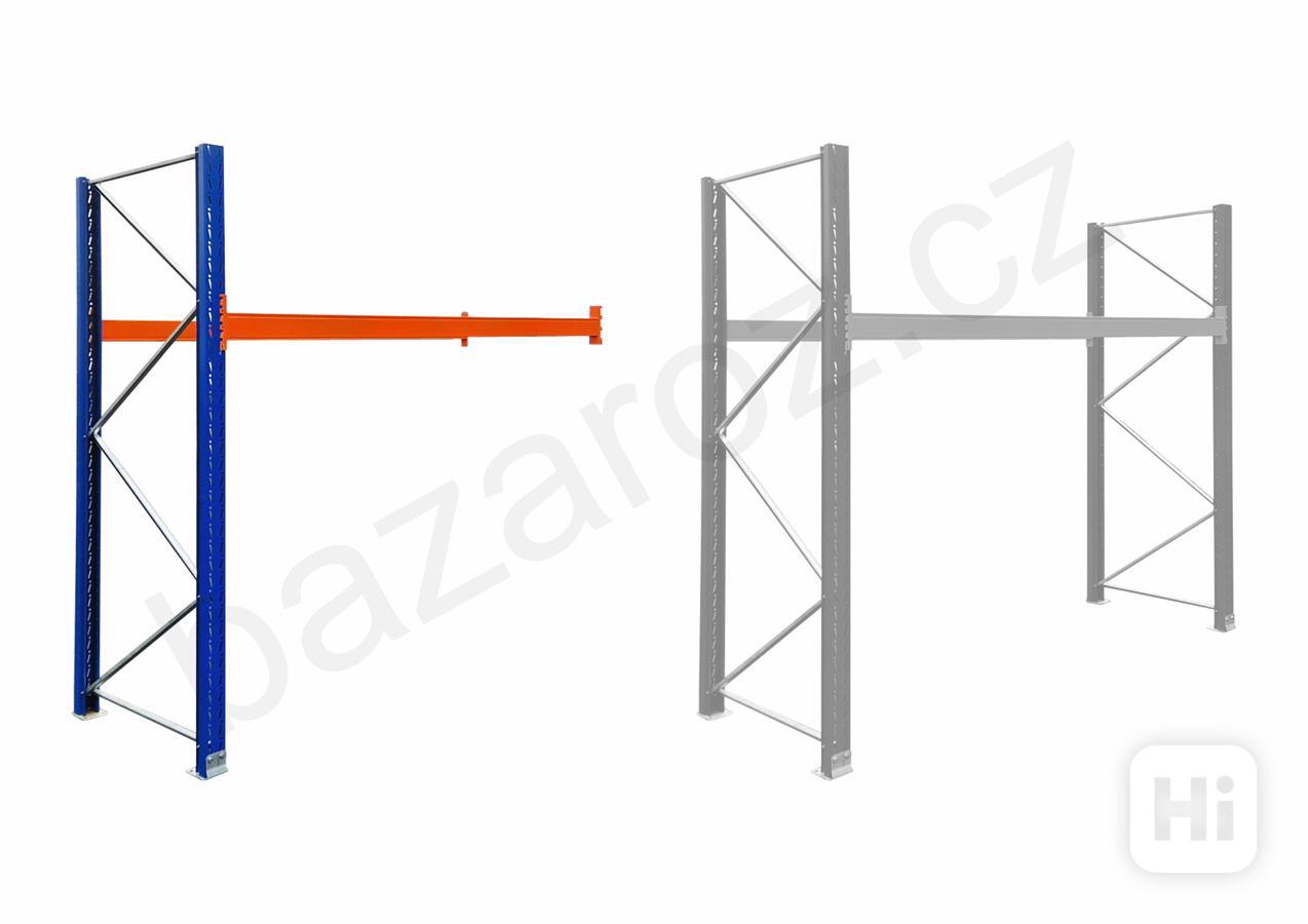 Paletové Regály Proman v: 1,9m 1 patro – Přídavné Pole bazar - foto 1