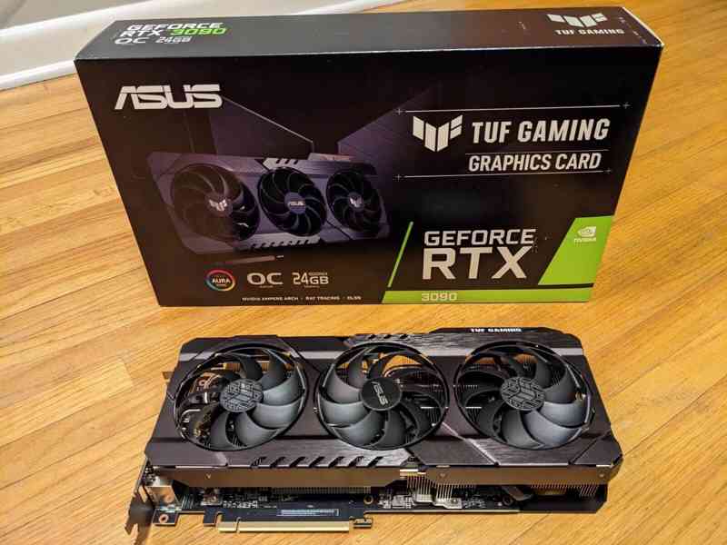  ASUS TUF Gaming GeForce RTX 3090 OC 24GB GDDR6X Graphics Ca - foto 1